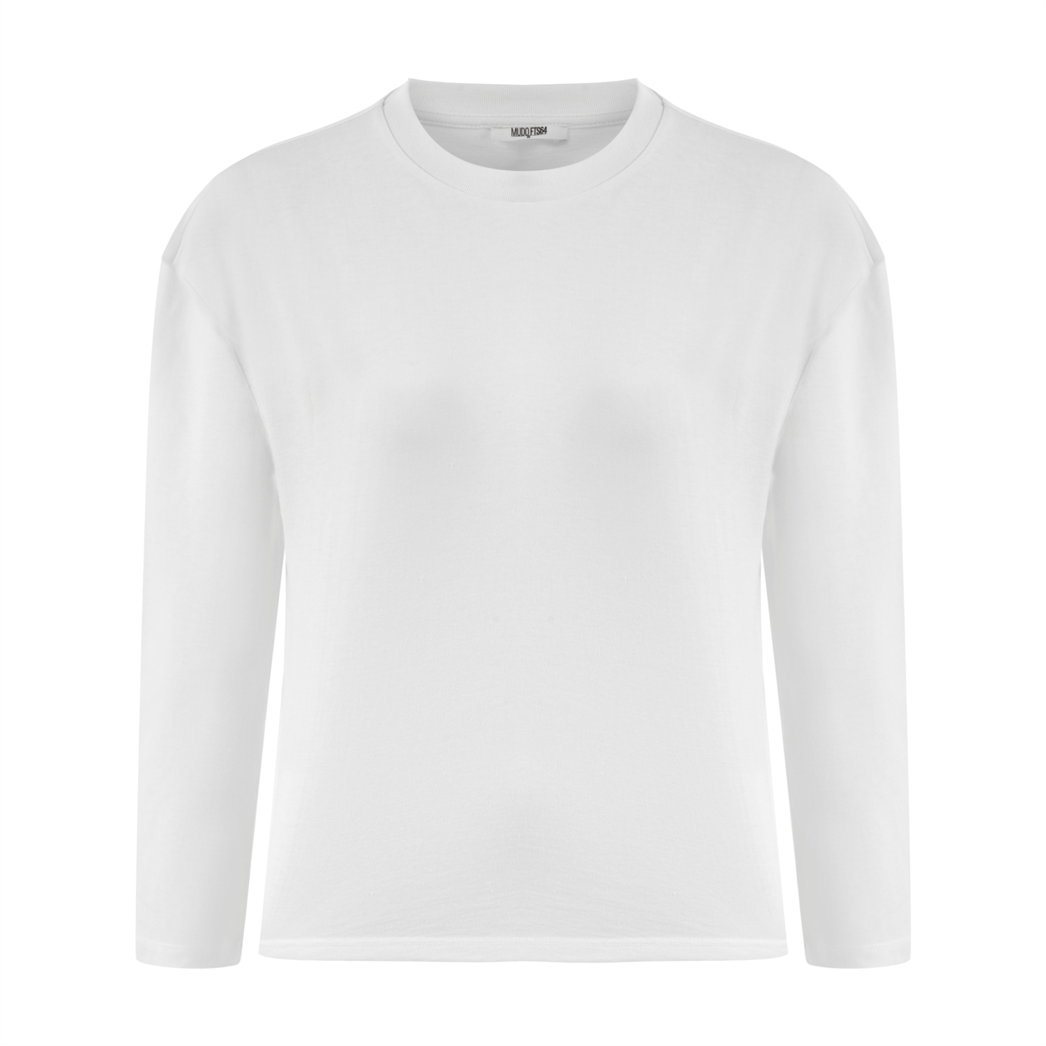 BİSİKLET YAKA UZUN KOLLU  BASIC T-SHIRT