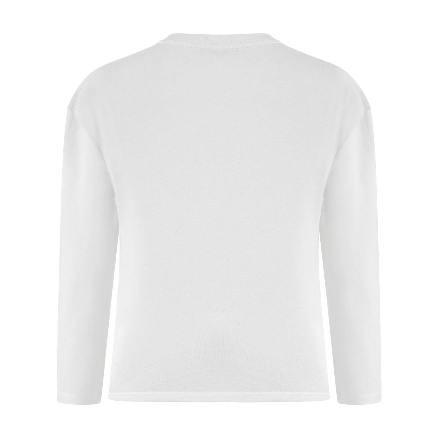 BİSİKLET YAKA UZUN KOLLU  BASIC T-SHIRT
