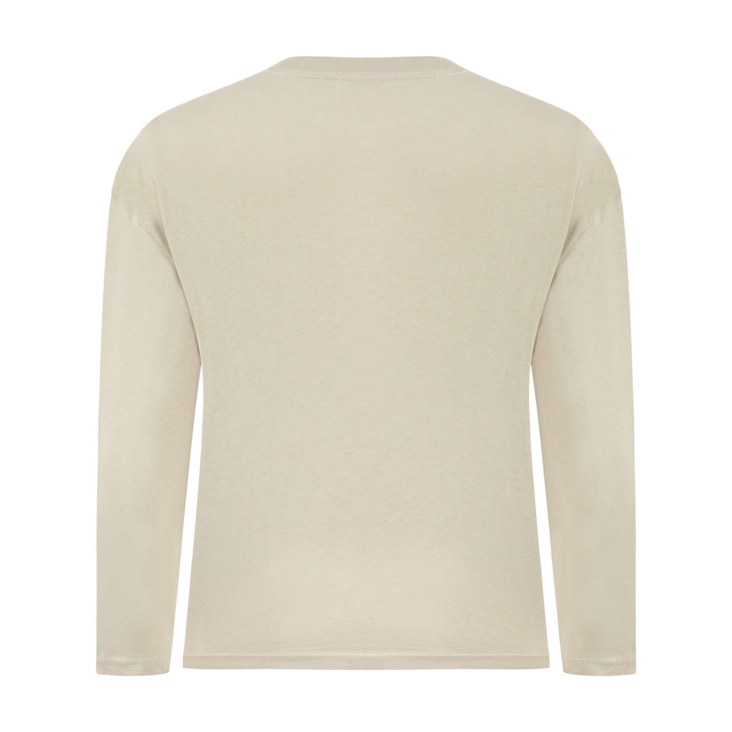 BİSİKLET YAKA UZUN KOLLU  BASIC T-SHIRT