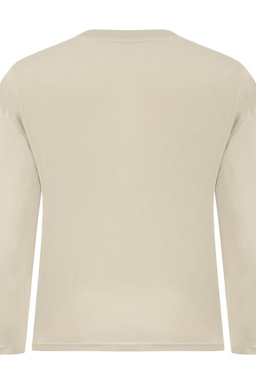  BİSİKLET YAKA UZUN KOLLU  BASIC T-SHIRT