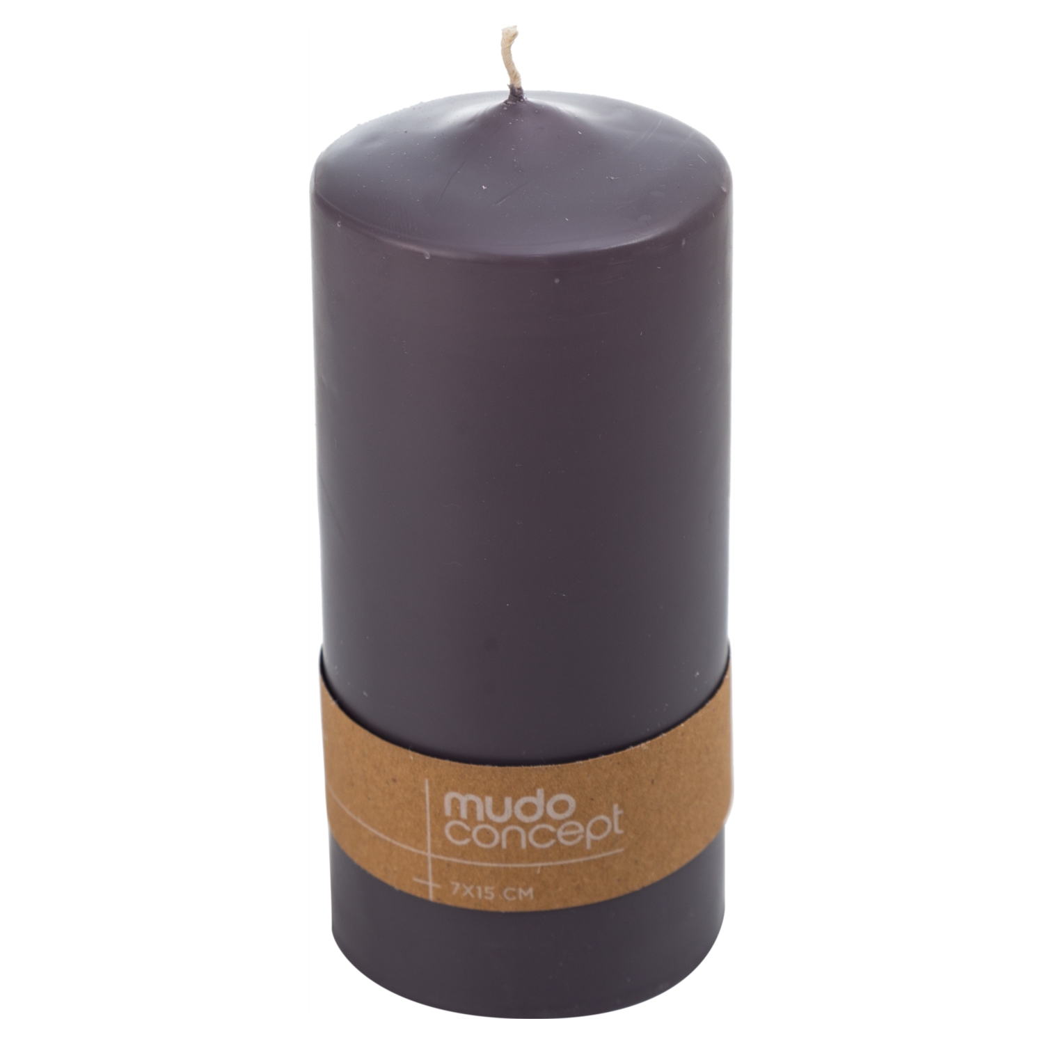 SÜTUN MUM ANTRASıT 7X15CM