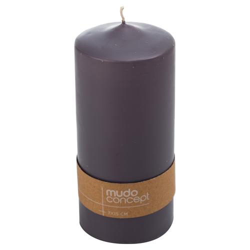  SÜTUN MUM ANTRASıT 7X15CM