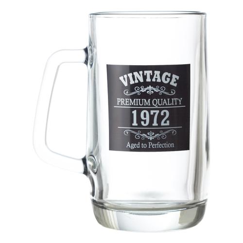  VINTAGE BİRA BARDAĞI 500 ML