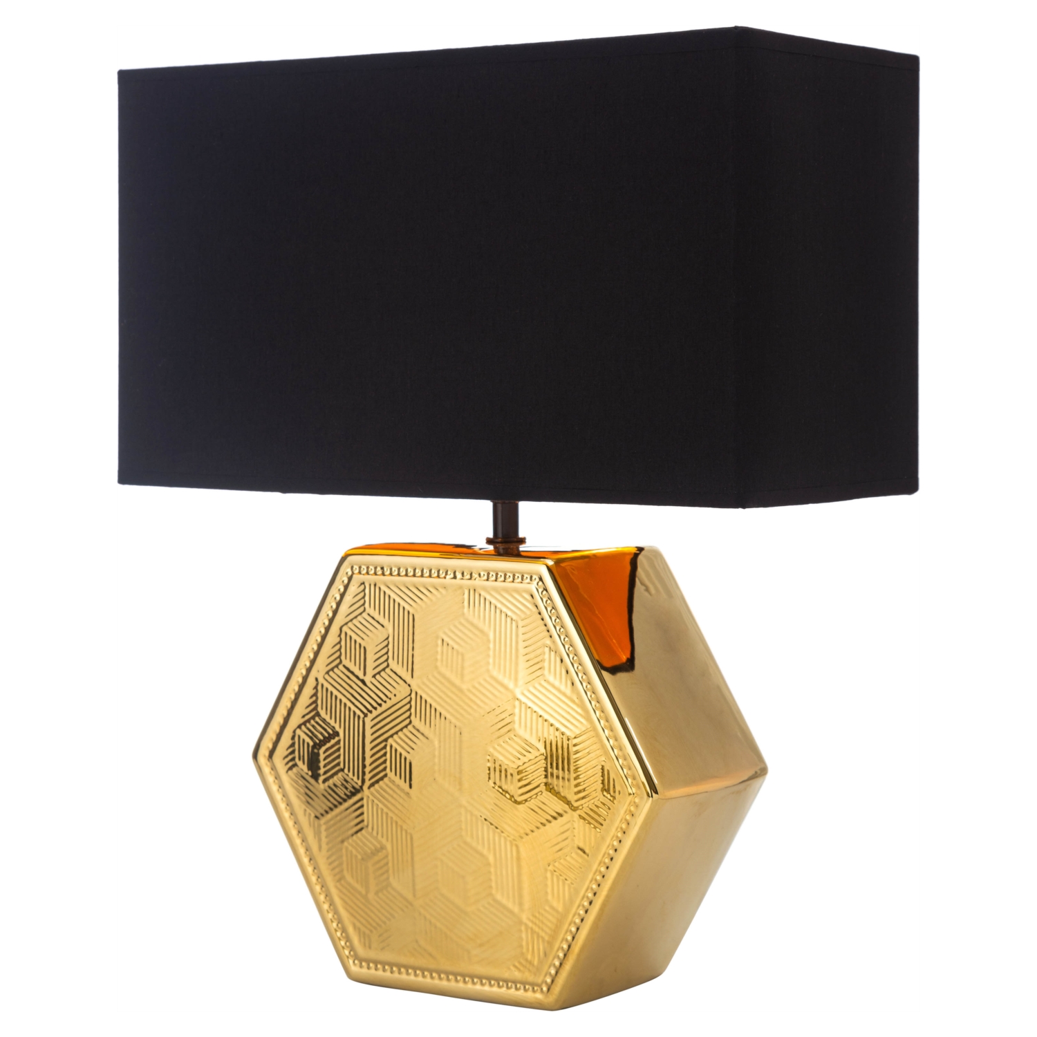 HEXAGON GOLD ABAJUR