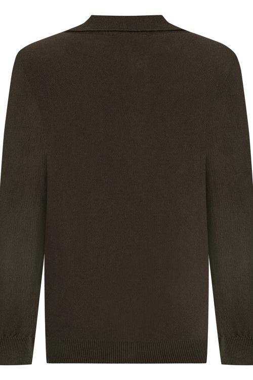  PAMUKLU POLO YAKA TRİKO KAZAK