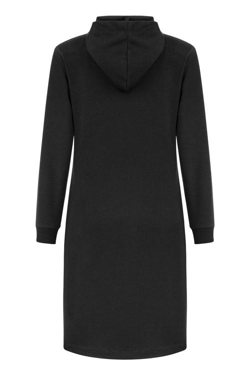  KAPÜŞONLU SWEATSHIRT ELBİSE