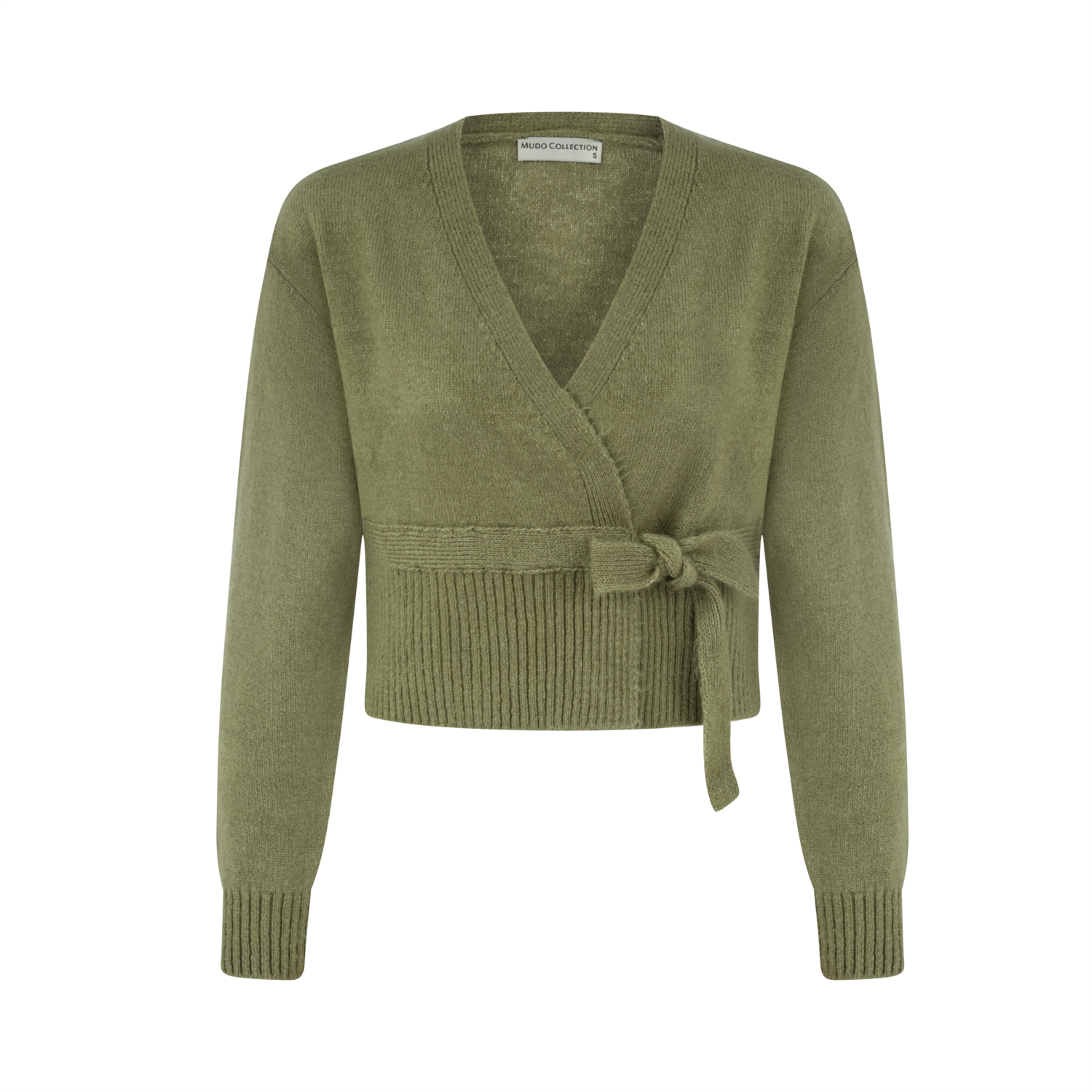 BAĞLAMA DETAYLI KRUVAZE TRİKO HIRKA