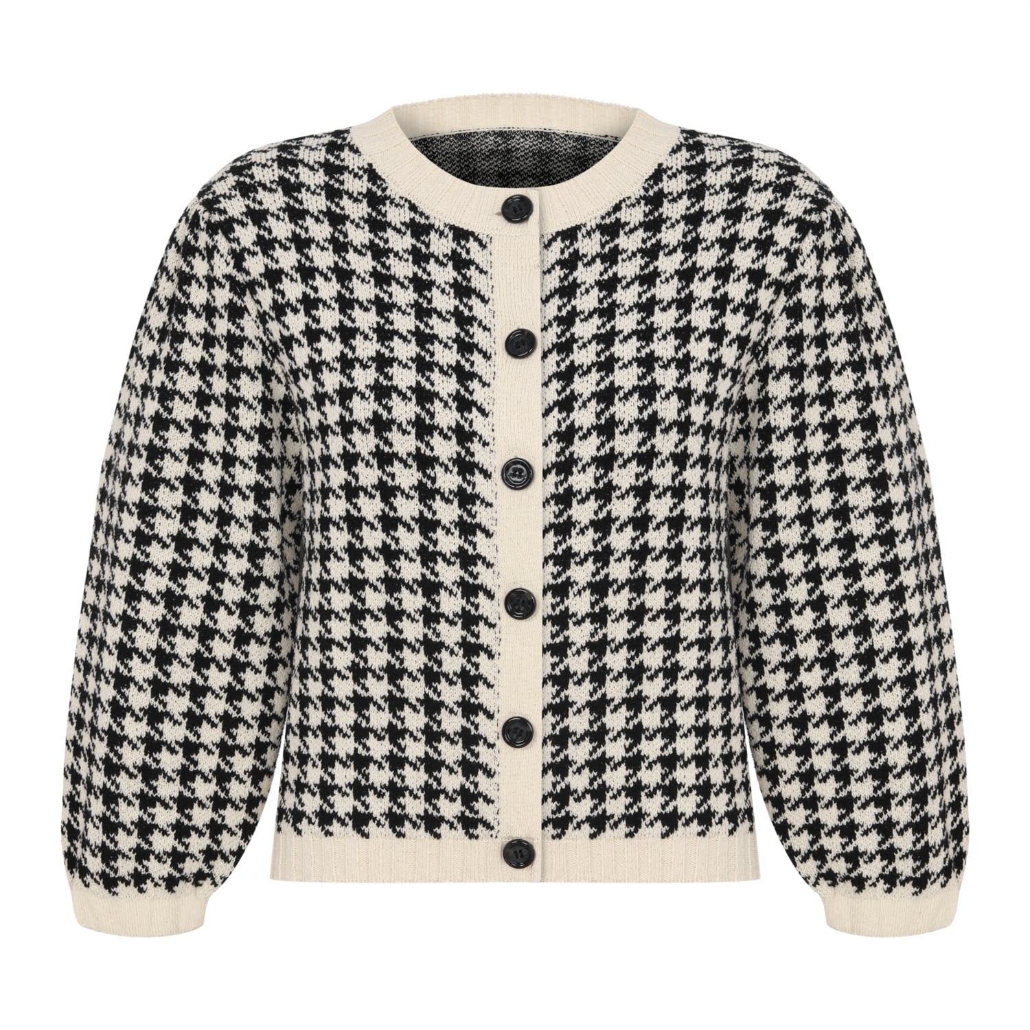 KAZAYAĞI DESENLİ TRİKO CEKET