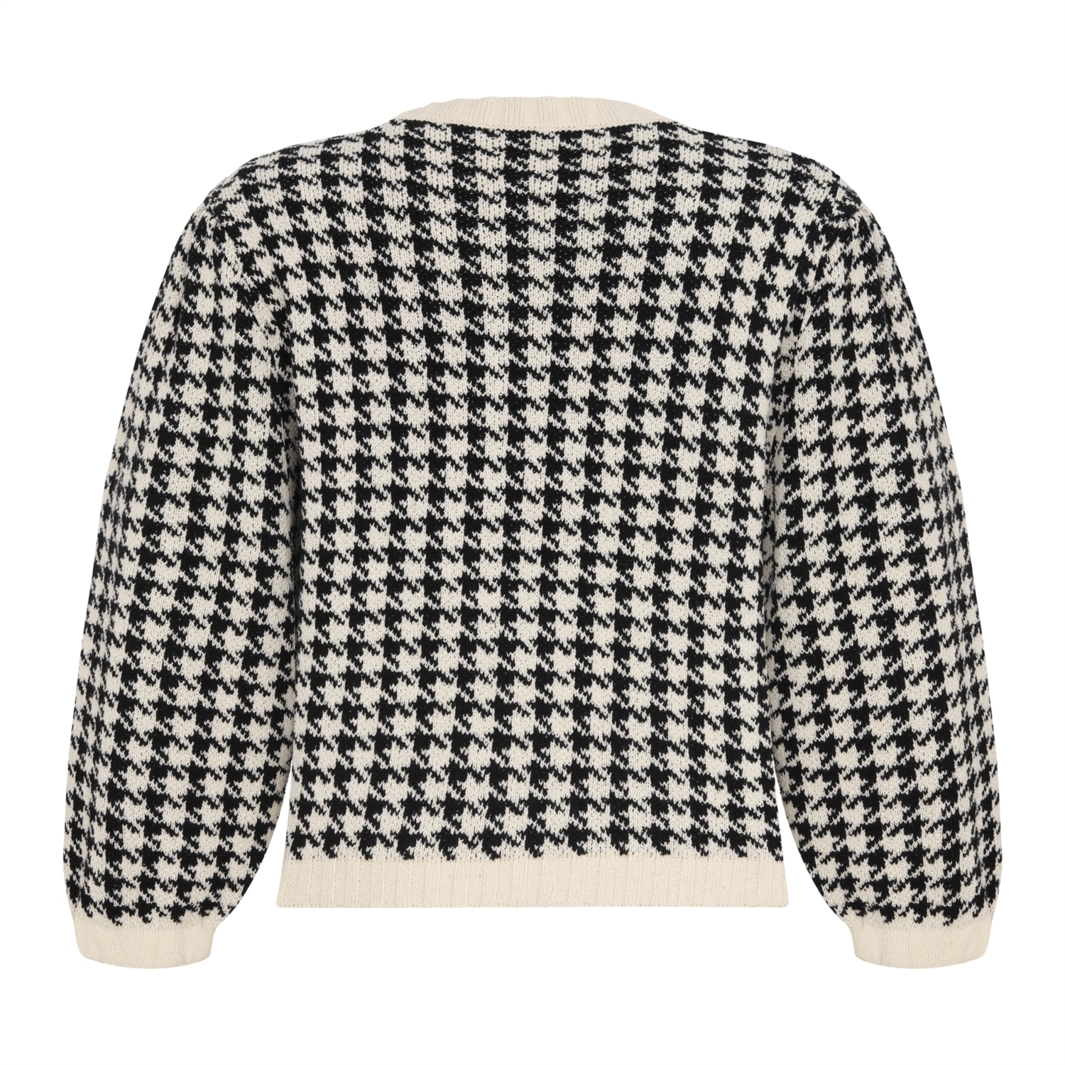 KAZAYAĞI DESENLİ TRİKO CEKET