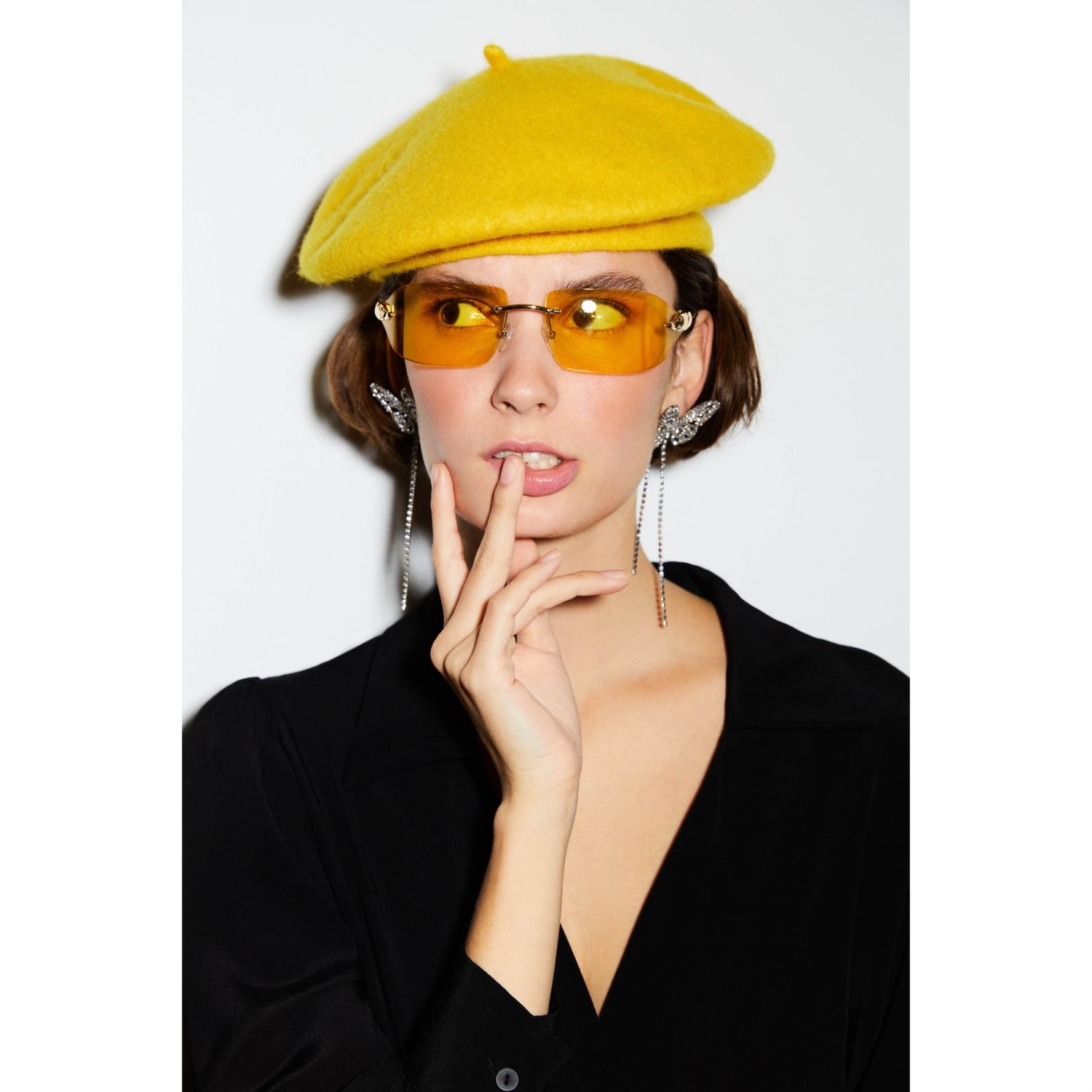 YÜN KARIŞIMLI RESSAM ŞAPKASI