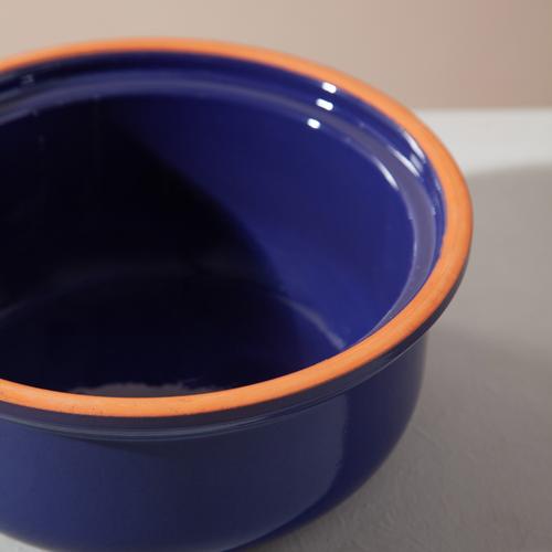  NATURAL BÜYÜK GÜVEÇ TENCERE 2,5L LACİVERT