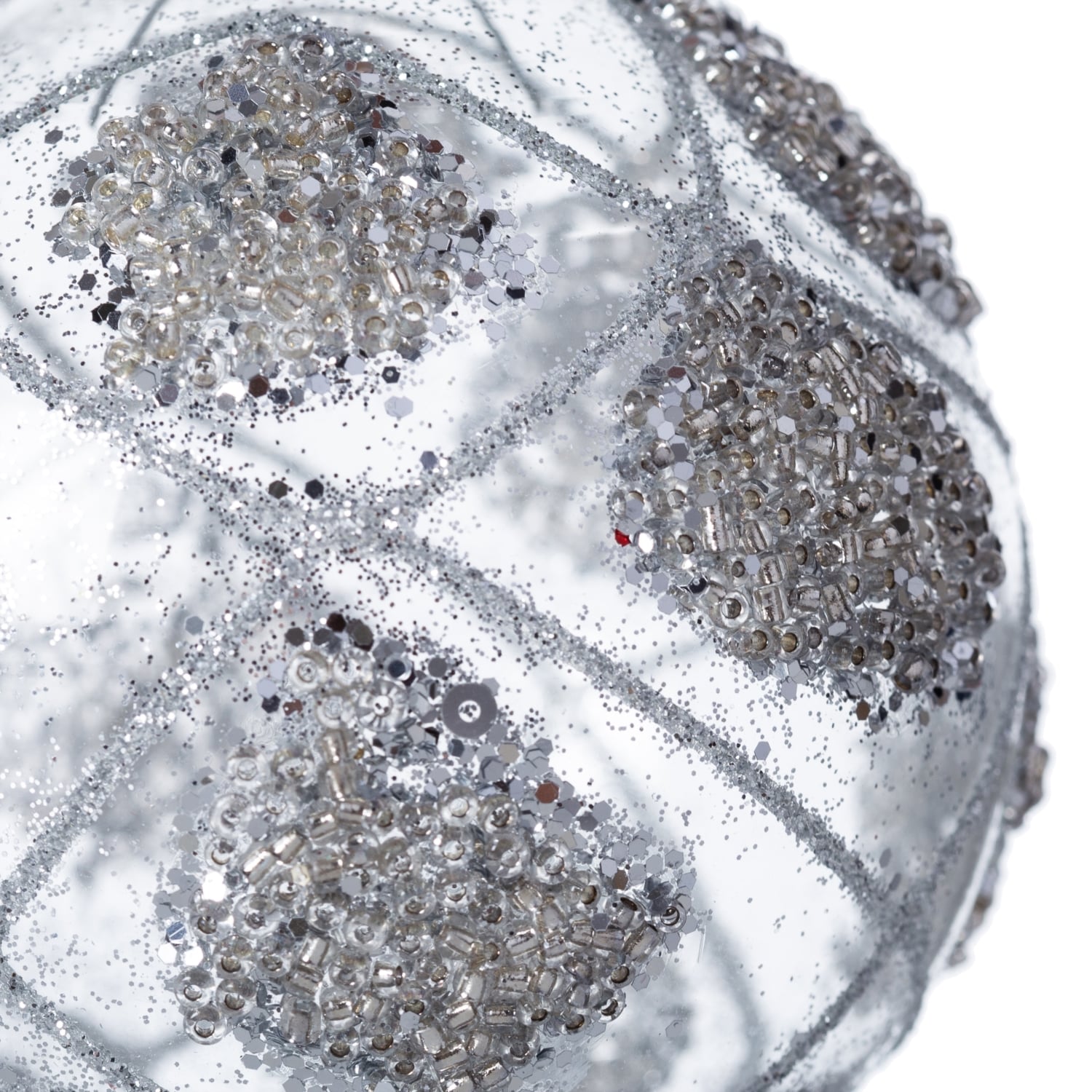 GLITTER AĞAÇ SÜSÜ 8CM