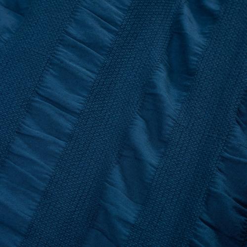  CURTIS YATAK ÖRTÜSÜ TAKIMI ÇİFT KİŞİLİK LACİVERT 240X260