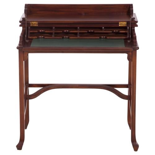  RUISLIP MASİF AHŞAP ÇALIŞMA MASASI YEŞİL