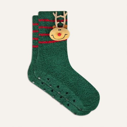  KAYDIRMAZ TABAN YILBAŞI TEMALI ÇORAP