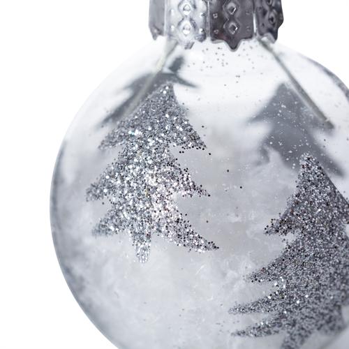  SILVERY 6'LI AĞAÇ SÜS SETI 4CM