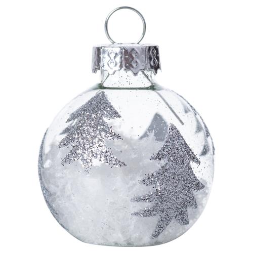  SILVERY 6'LI AĞAÇ SÜS SETI 4CM