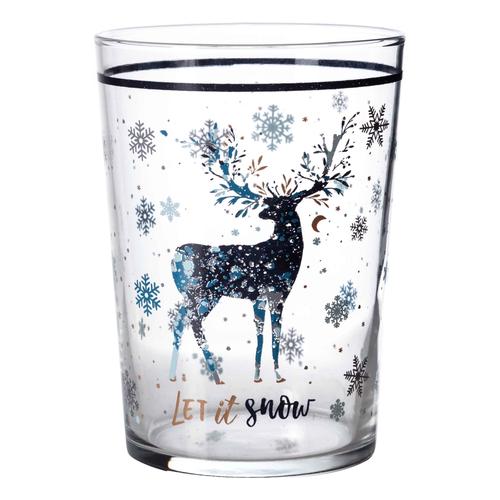 LET IT SNOW MEŞRUBAT BARDAĞI-MAVİ