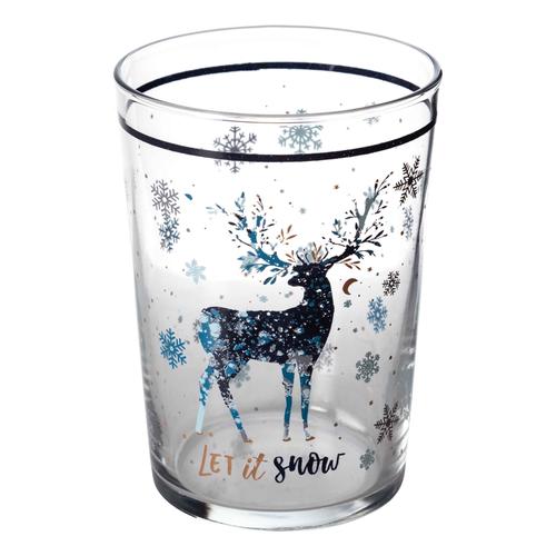 LET IT SNOW MEŞRUBAT BARDAĞI-MAVİ