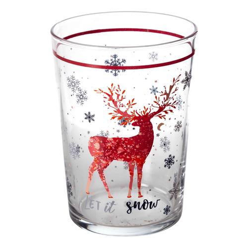 LET IT SNOW MEŞRUBAT BARDAĞI -KIRMIZI