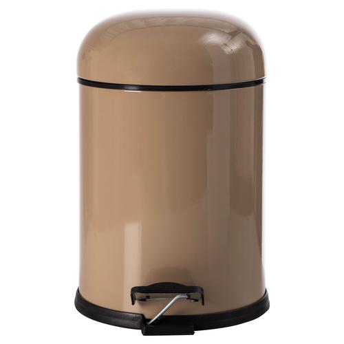  5 LT PEDALLI BON KAPAK ÇÖP KOVASI AÇIK KAHVE