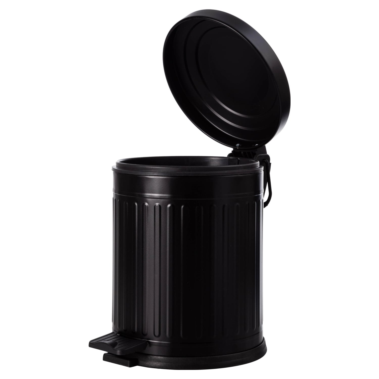 5LT PEDALLI VINTAGE ÇÖP KOVASI SİYAH