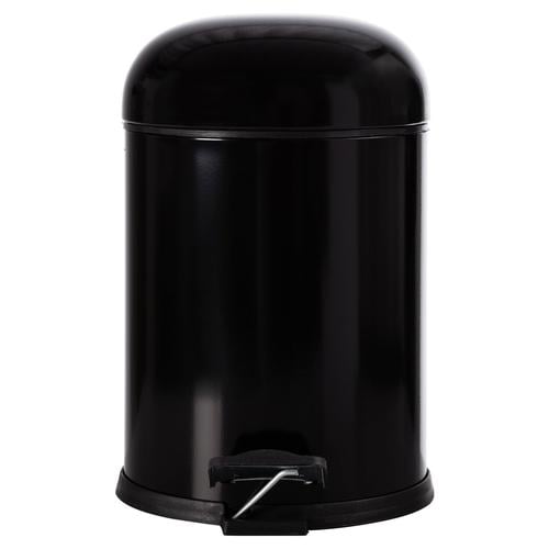  5 LT PEDALLI BON KAPAK ÇÖP KOVASI SİYAH