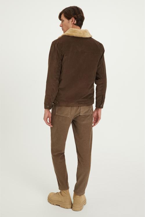  KADİFE DOKULU TRUCKER CEKET