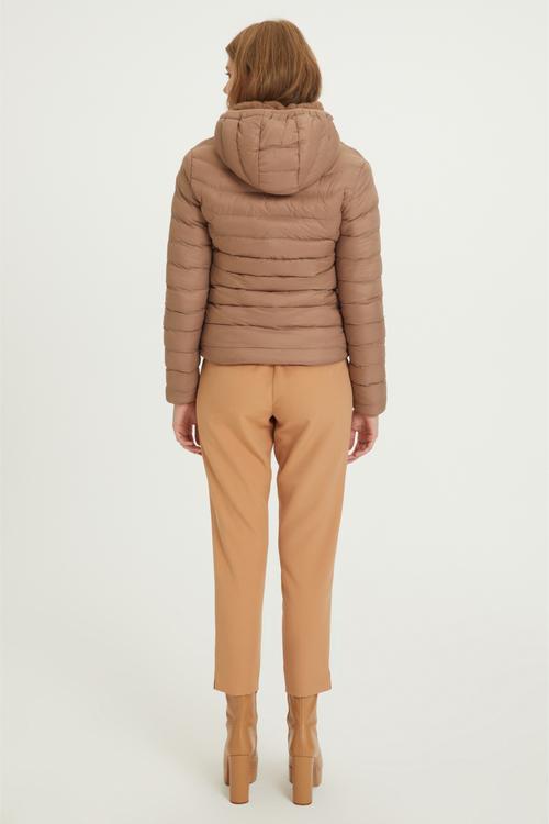  PELUŞ ÇİFT TARAFLI KAPİTONELİ MONT