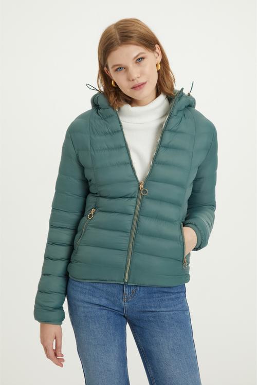  PELUŞ ÇİFT TARAFLI KAPİTONELİ MONT