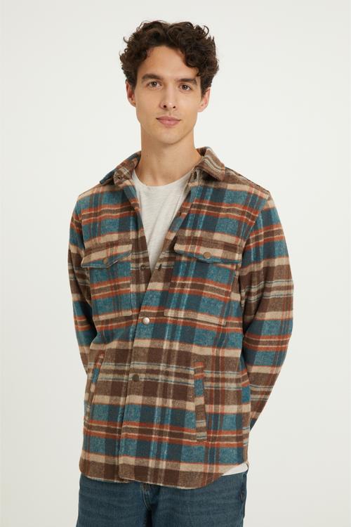  EKOSELİ ODUNCU GÖMLEK CEKET