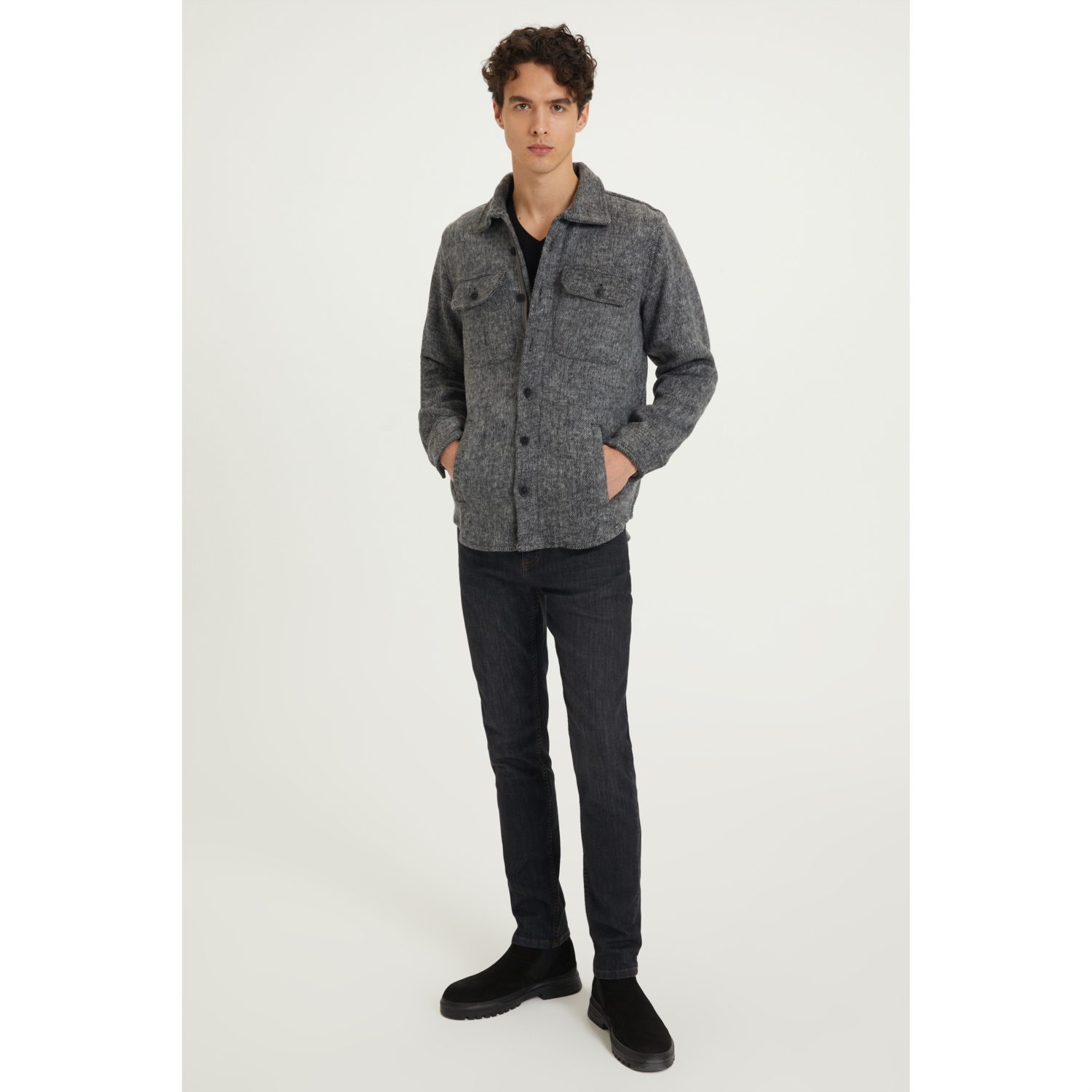 CEP DETAYLI CASUAL CEKET