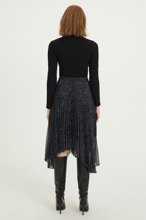  PİLELİ MİDİ ETEK