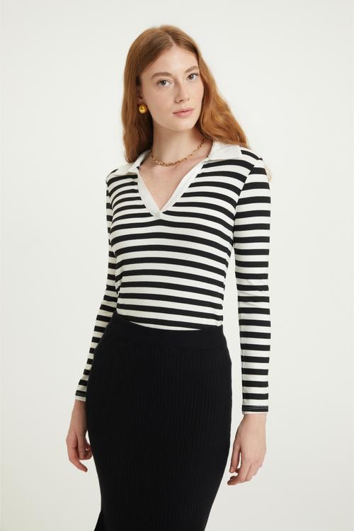  DAR KESİM MİDİ TRİKO ETEK