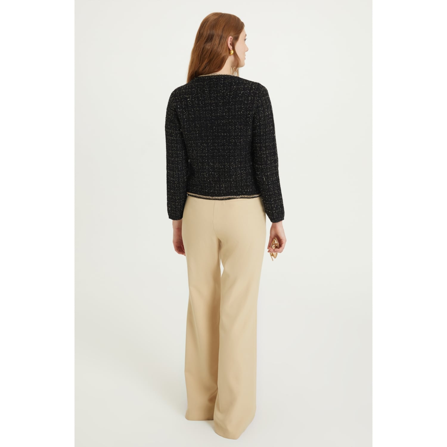 ZİNCİR DETAYLI TÜVİT HIRKA