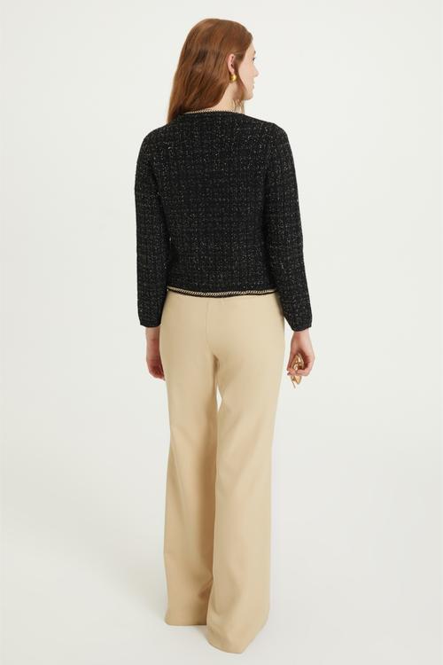  ZİNCİR DETAYLI TÜVİT HIRKA