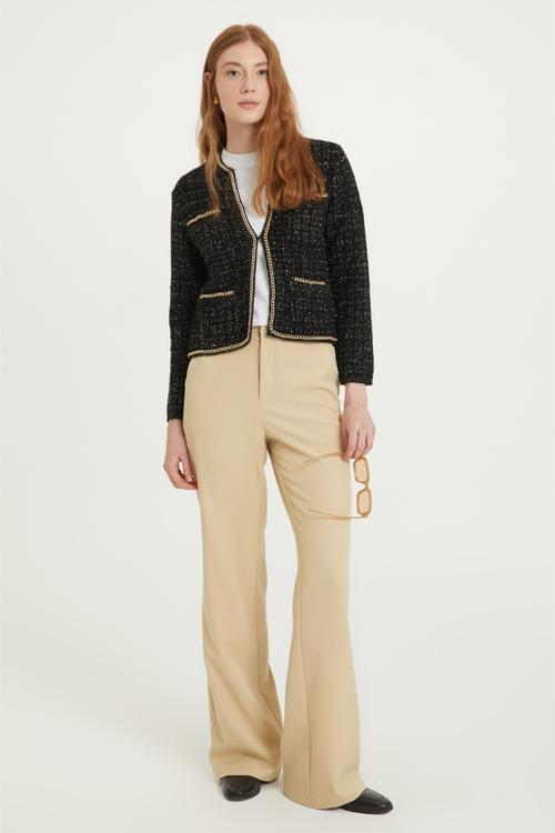  ZİNCİR DETAYLI TÜVİT HIRKA