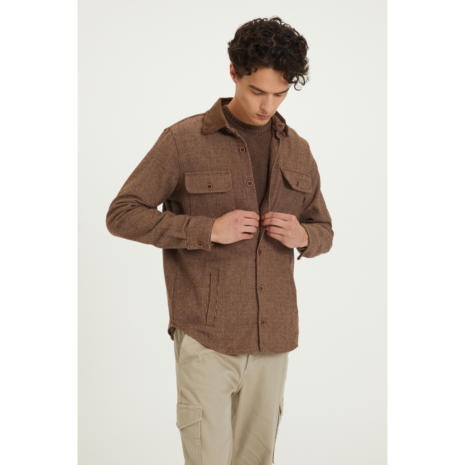 JAKARLI GÖMLEK CEKET