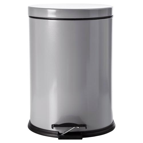  12LT PEDALLI ÇÖP KOVASI GRİ