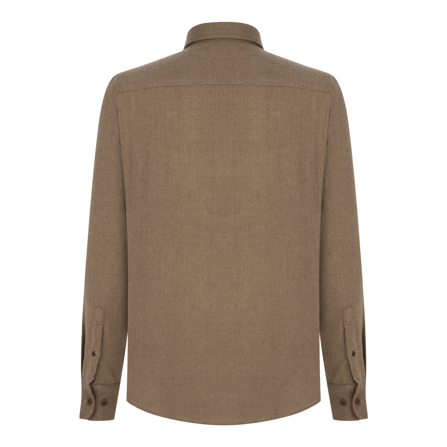 YÜN KARIŞIMLI REGULAR FIT GÖMLEK