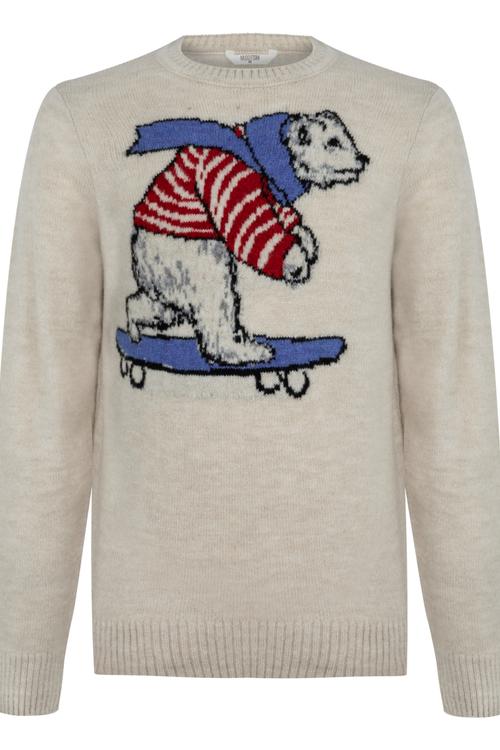  JAKARLI BİSİKLET YAKA TRİKO KAZAK