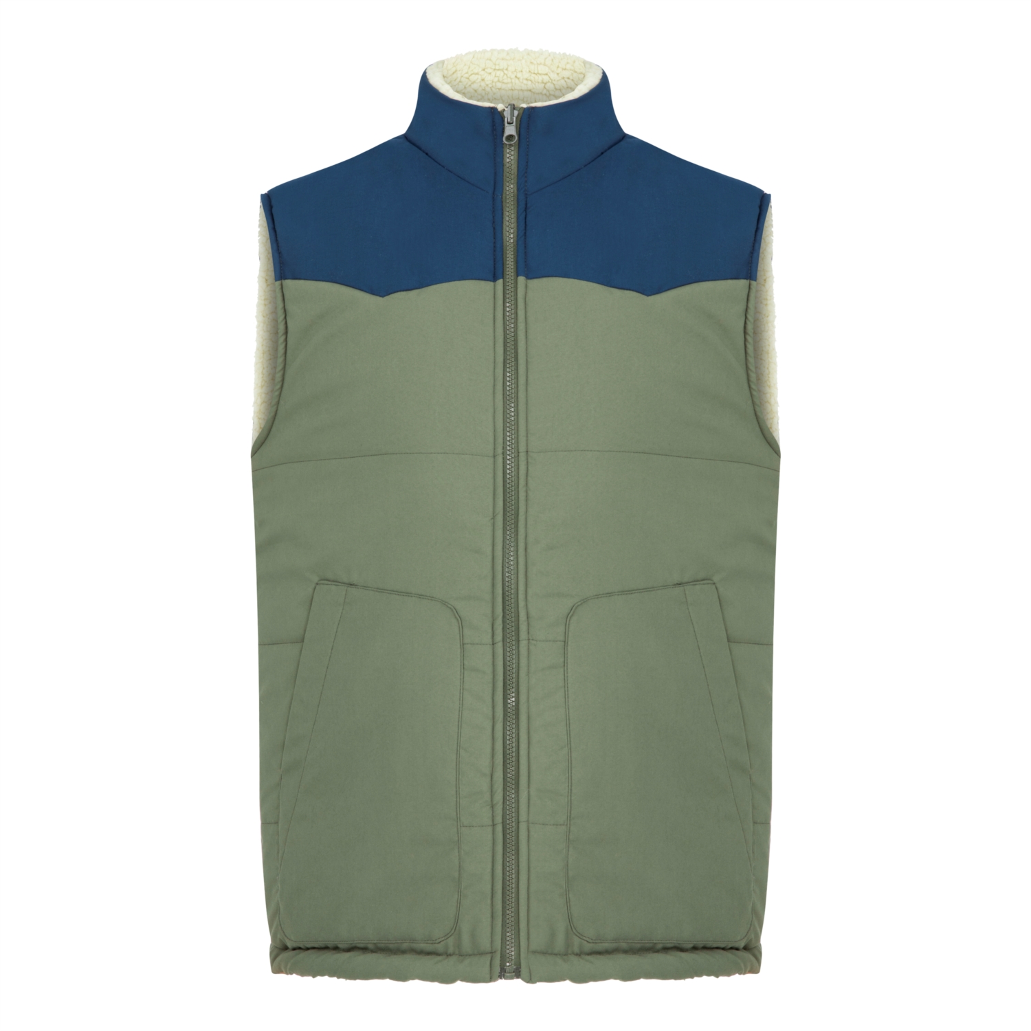 ÇİFT TARAFLI DİK YAKA YELEK