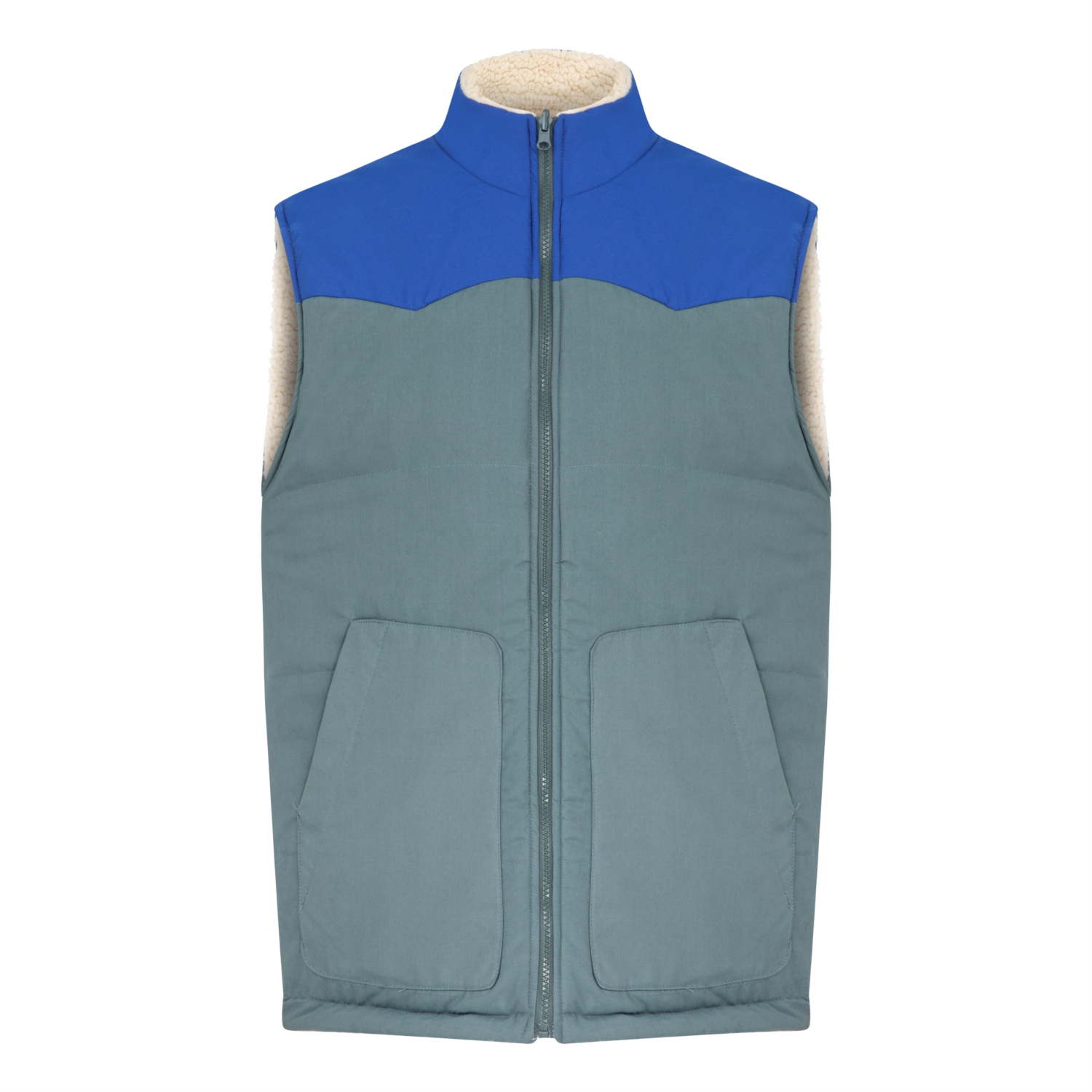 ÇİFT TARAFLI DİK YAKA YELEK