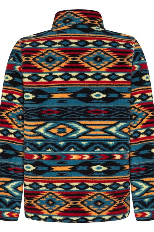  ETNİK DESENLİ POLAR SWEATSHIRT