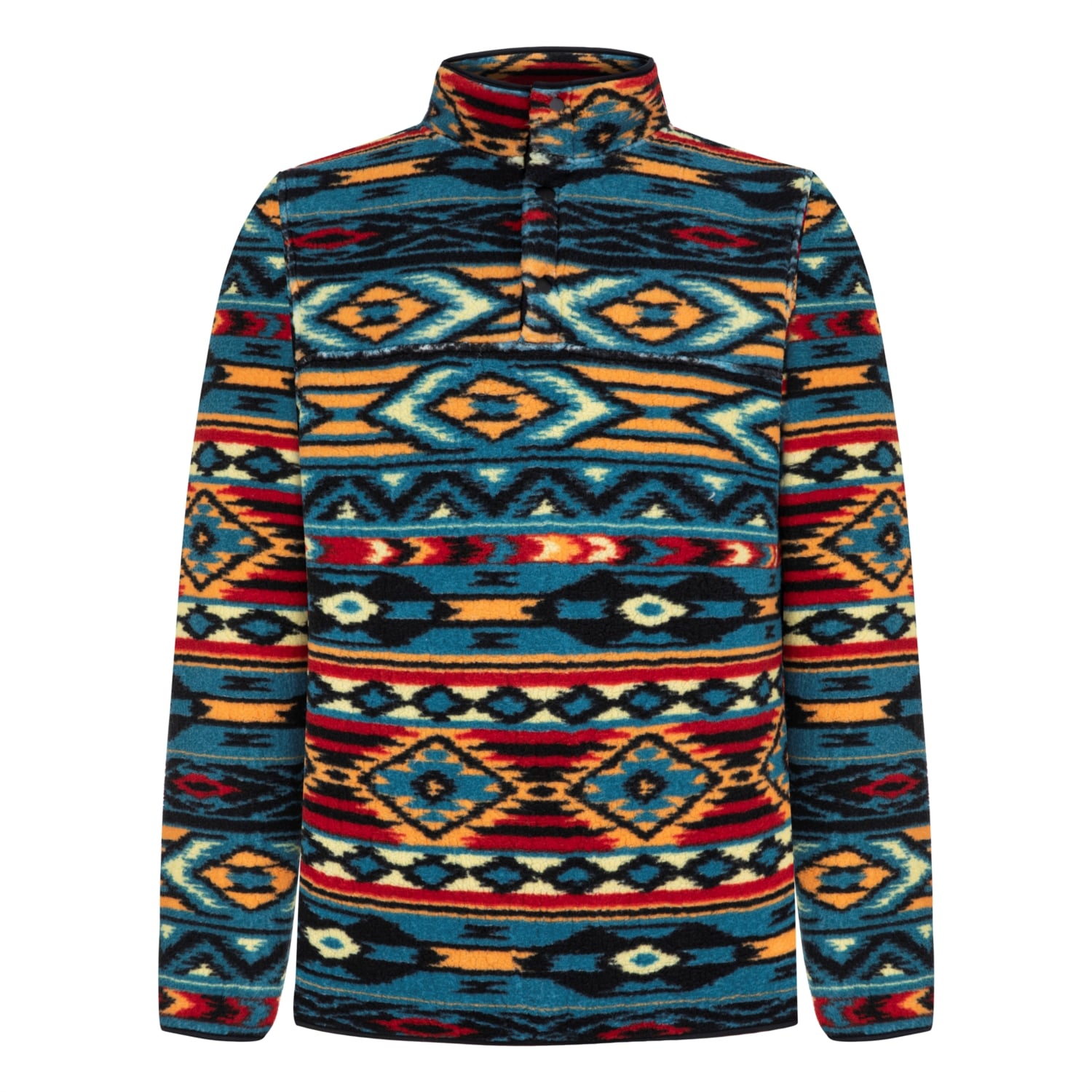 ETNİK DESENLİ POLAR SWEATSHIRT