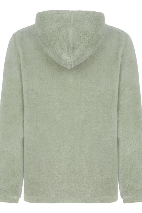  KAPÜŞONLU POLAR SWEATSHIRT