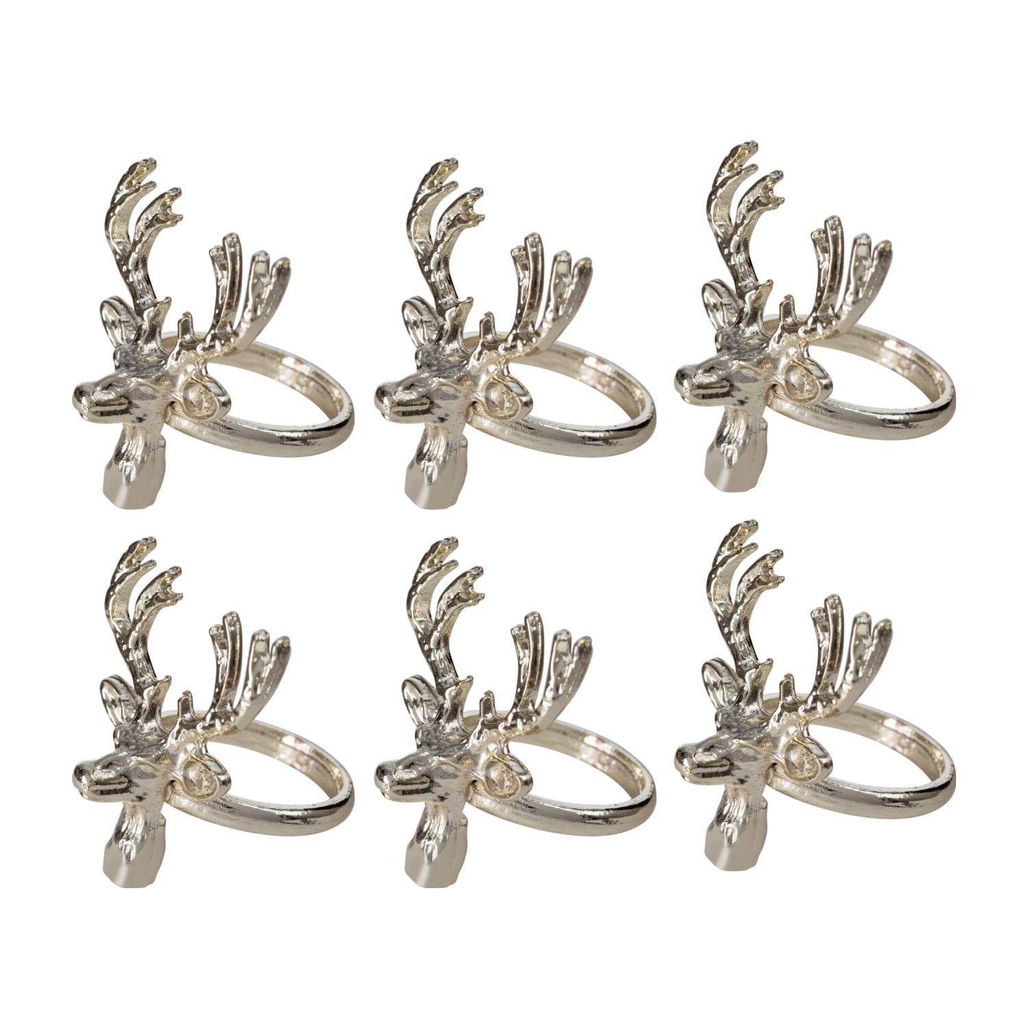 GEYİK FİGÜRLÜ PEÇETE HALKASI 6LI