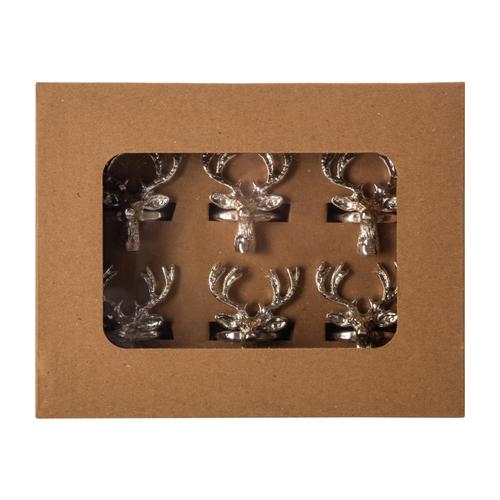  GEYİK FİGÜRLÜ PEÇETE HALKASI 6LI