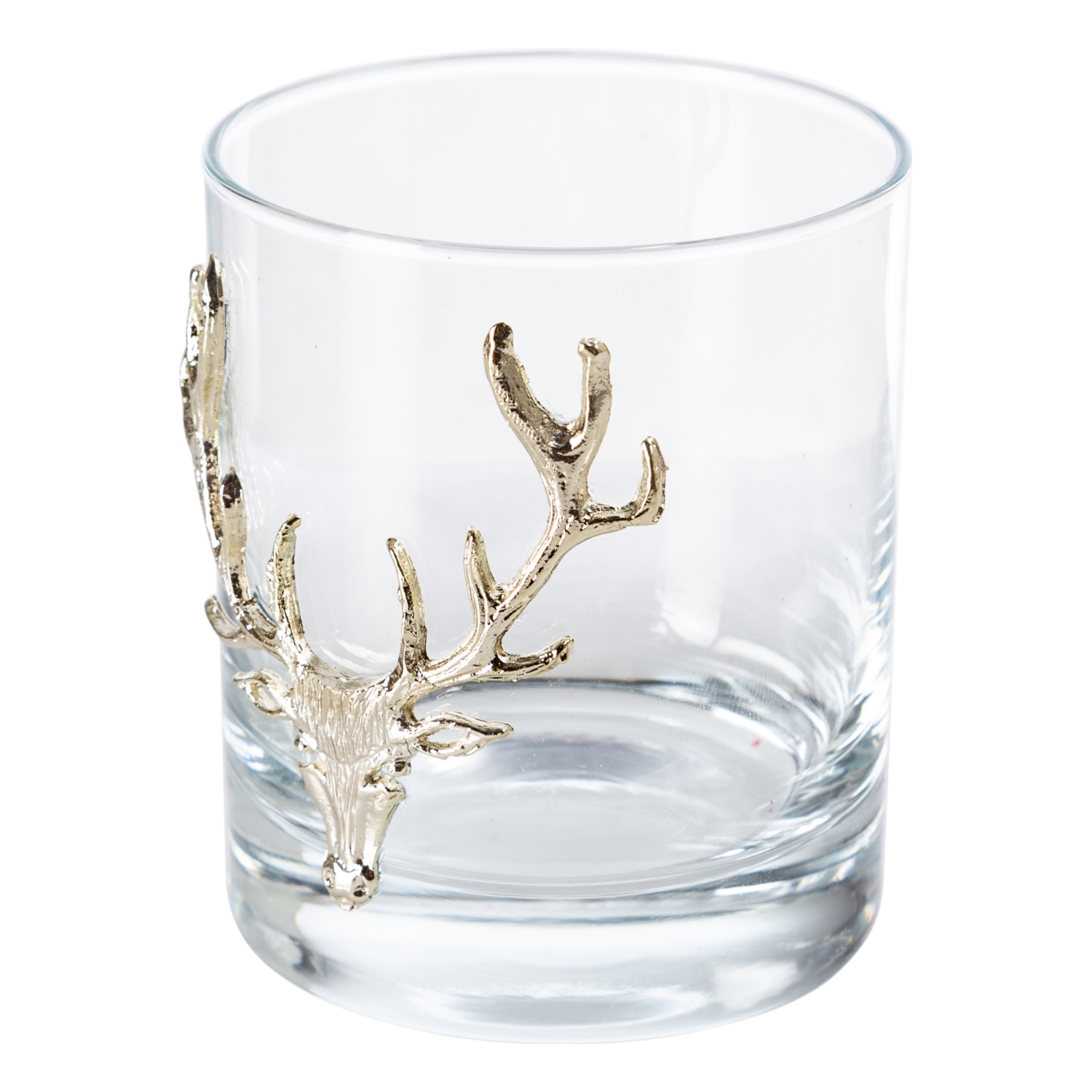 GEYİK FİGÜRLÜ VİSKİ BARDAĞI
