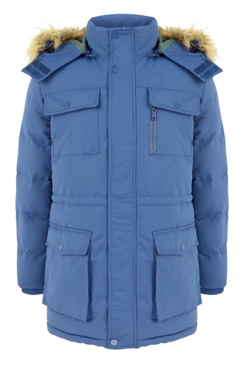  ÇIKARILABİLİR KAPÜŞONLU KALIN MONT